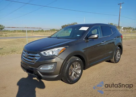 2013 Hyundai Santa Fe Sport из США, поврежденный, VIN 5XYZU3LB8DG119456